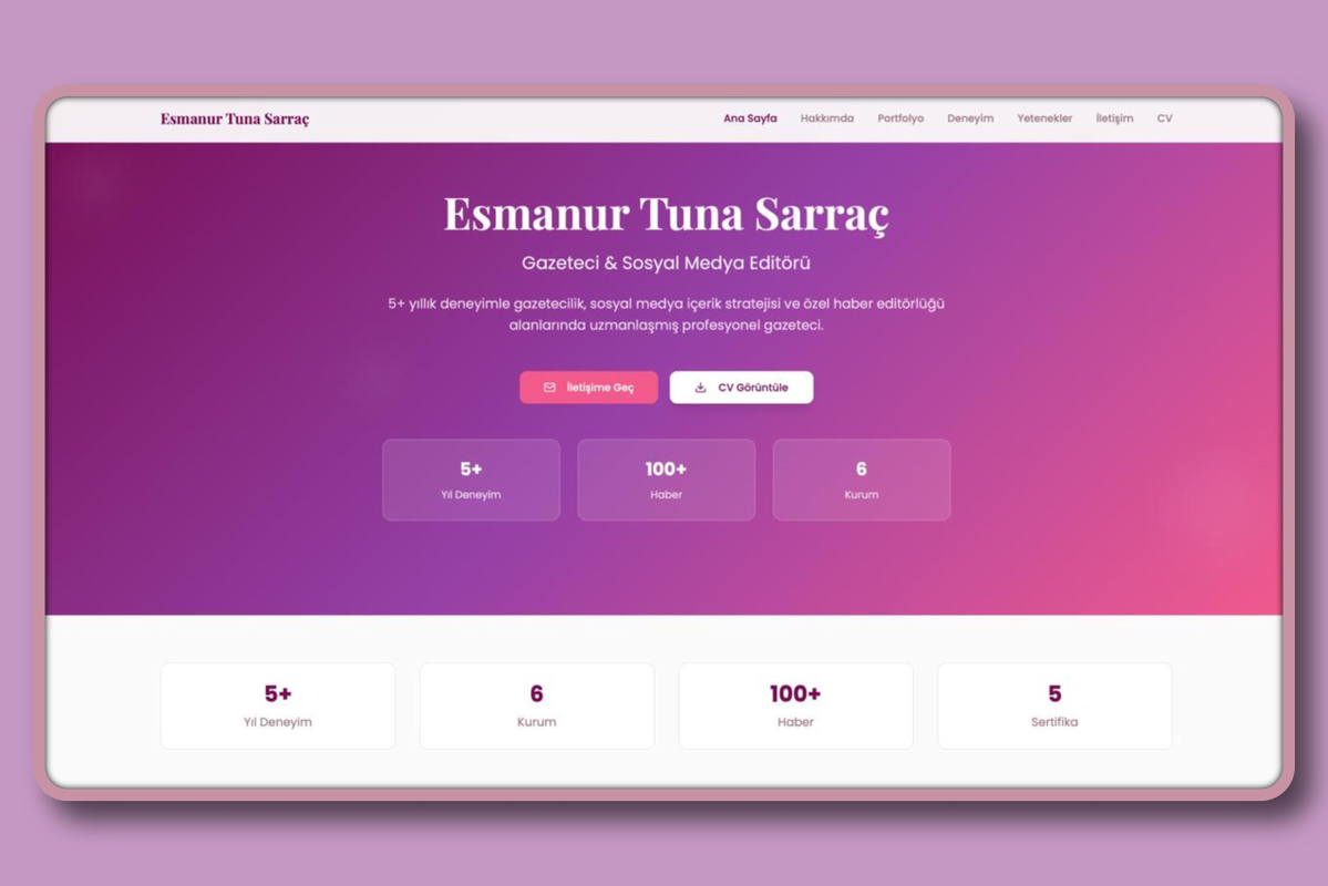 Portfolio Website